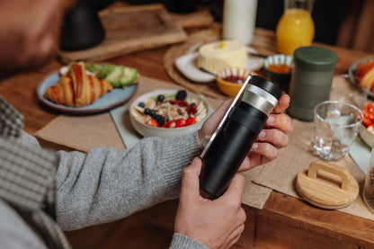 Manual Coffee Grinder with 38mm Stainless Steel Conical Burrs