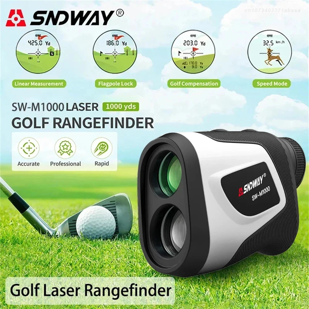 SW-M1000 Heavy Duty Laser Rangefinder Monocular