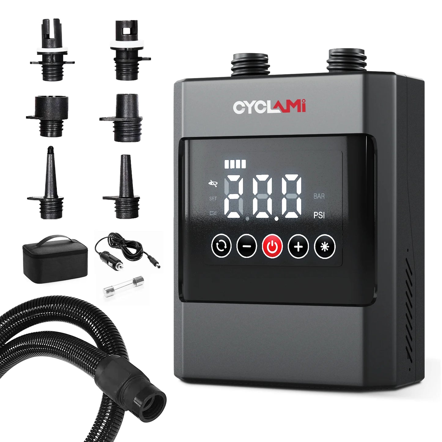 Cordless 20PSI Air Pump 12000mAh SUP Kayak Inflator