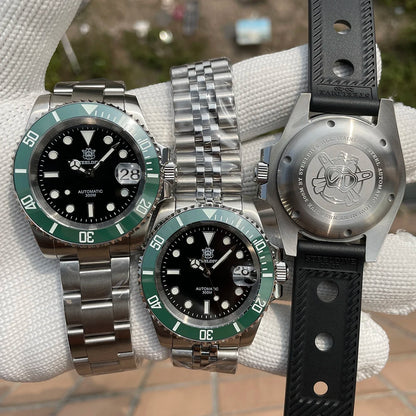 Waterproof 30Bar Mechanical Watch with Calendar
