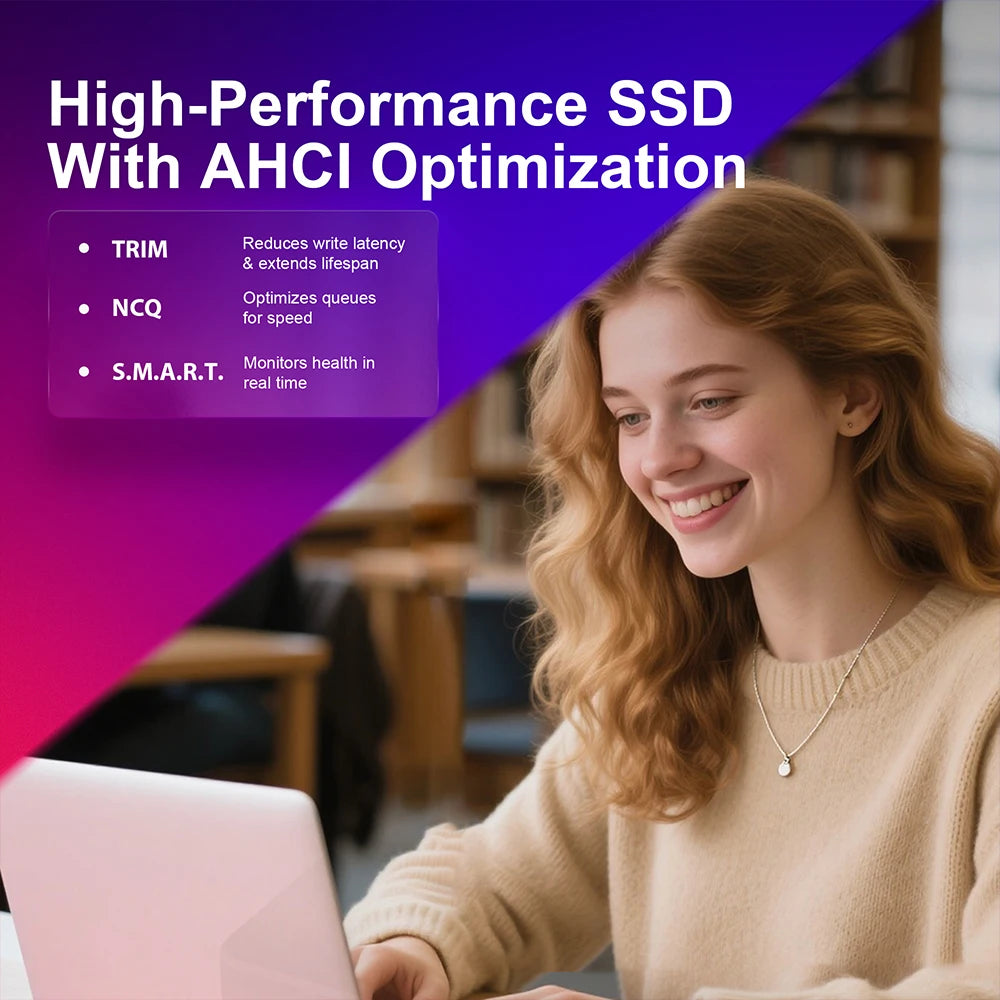 2TB 2.5 Inch SATA SSD High Speed Internal Storage