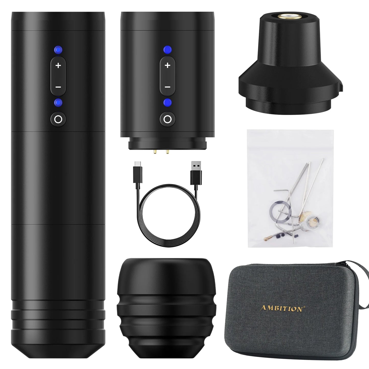 Professional Wireless Tattoo Pen Machine 4mm Stroke