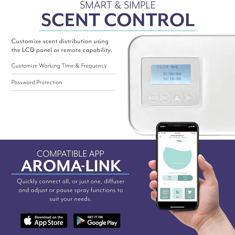Electric Scent Diffuser with App Control