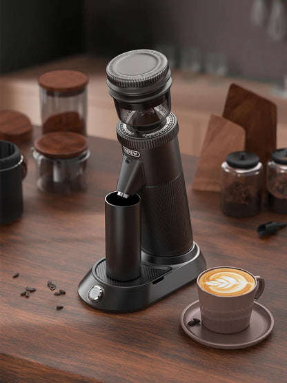Compact Burr Coffee Grinder 48mm Portable Espresso Mill