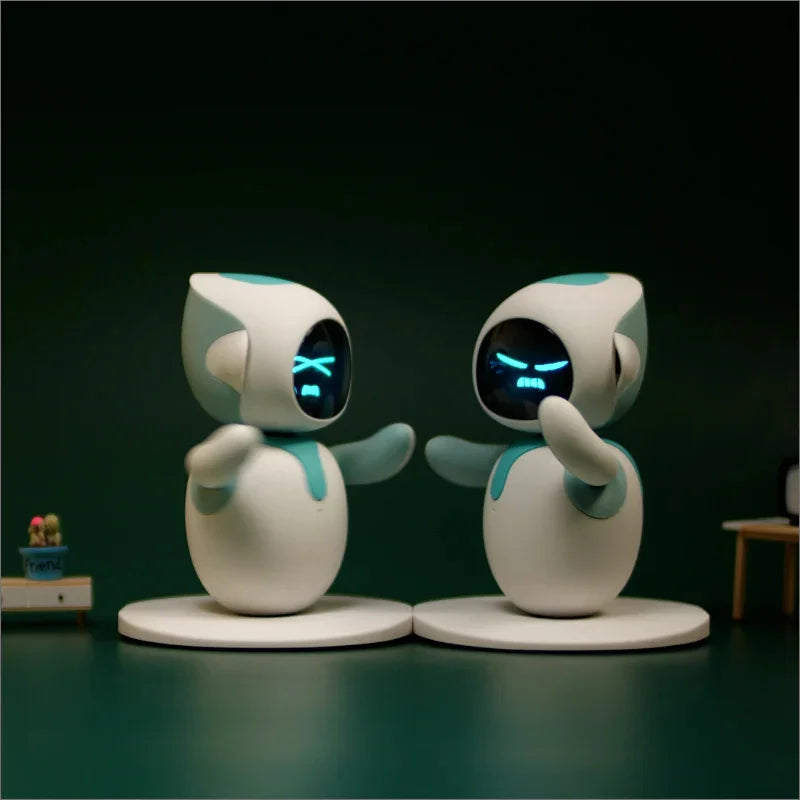 Duo Set Blue AI Desktop Companion Robots