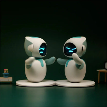 Duo Set Blue AI Desktop Companion Robots