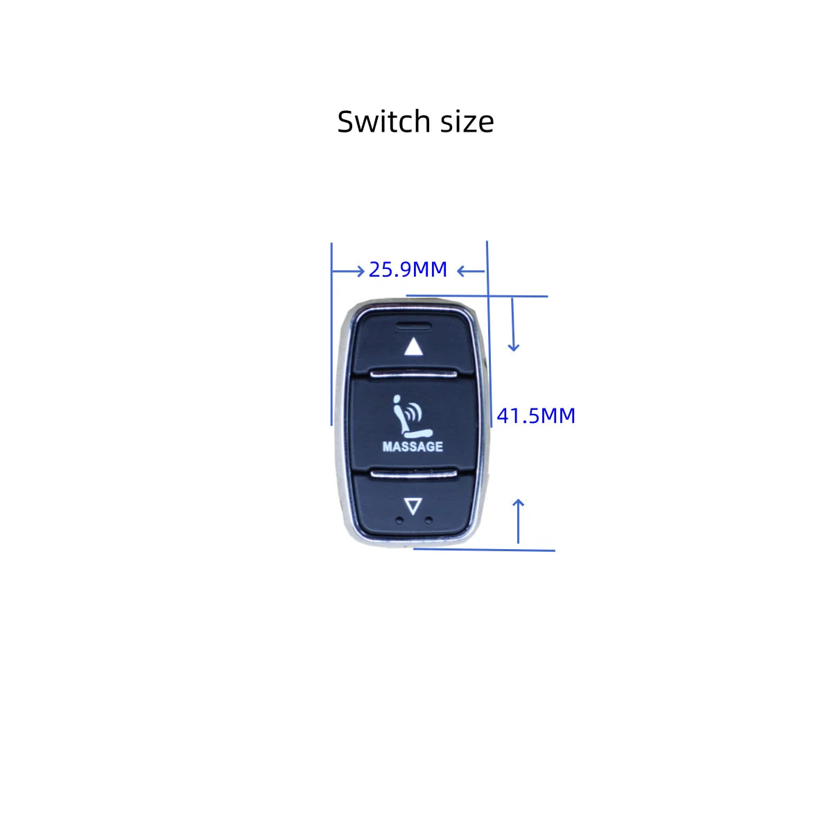 Inflatable Lumbar Support Car Seat Massager Cushion 10-Airbag