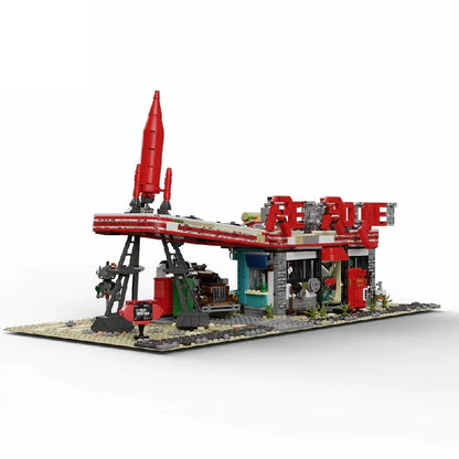Doomsday House Modular Architecture Construction Set 2221 Pieces