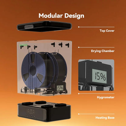 3D Printer Filament Dry Box Smart Temperature Control