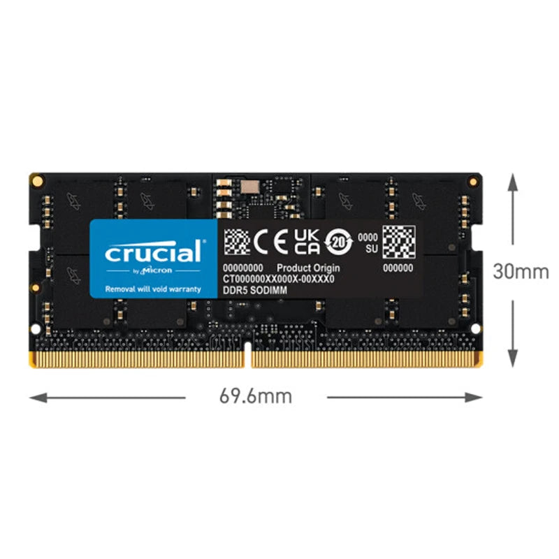 48GB DDR5 5600MHz Dual Channel Laptop RAM for Performance Laptops