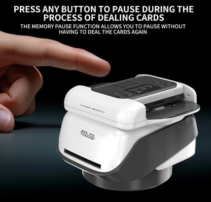 Automatic 360° Card Shuffler and Dealer Machine