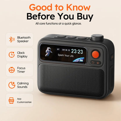 Smart Sleep Sound Machine with Ambient Night Light & App Control