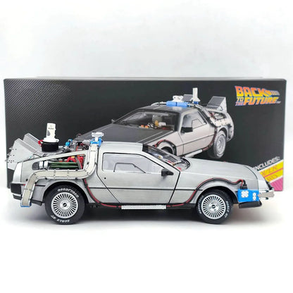 1:18 Diecast Back to the Future Time Machine Model