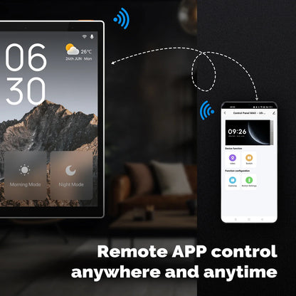 Smart Home Touch Panel 5" with Voice & Scene Control