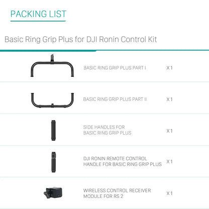 Professional Gimbal Ring Grip Control Handle Kit