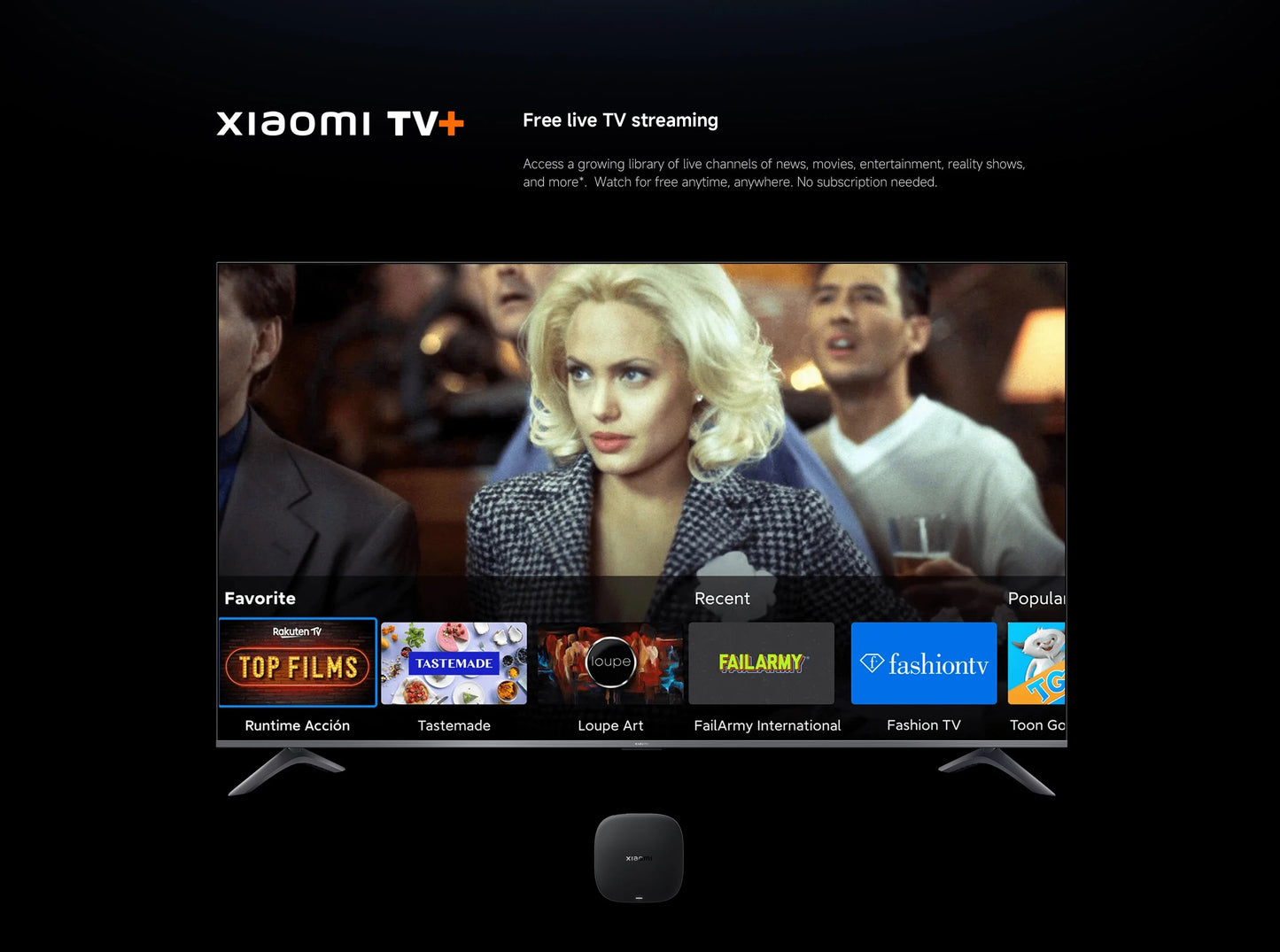 Xiaomi TV Box S 3rd Gen 4K Ultra HD with Voice Control & WiFi 6