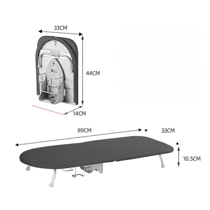 Portable Tabletop Mini Ironing Board Small Spaces