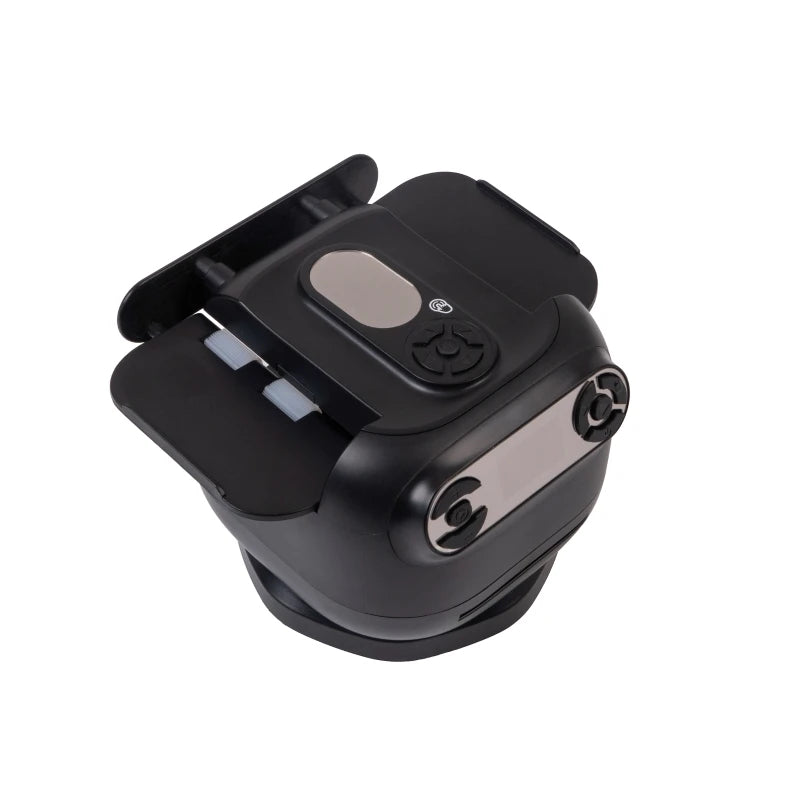 2 Deck Automatic Card Dealer Machine with Wireless Remote Black