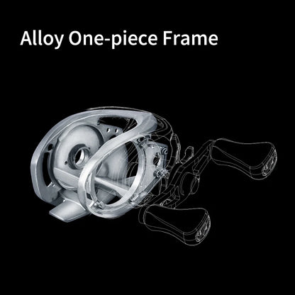 139g Baitcasting Reel Right Hand 7.6:1 Ratio 4kg Drag