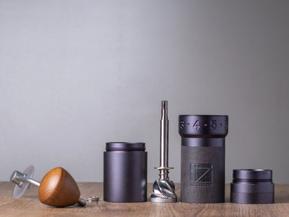 Portable Manual Coffee Grinder with 48mm Stainless Steel Burr