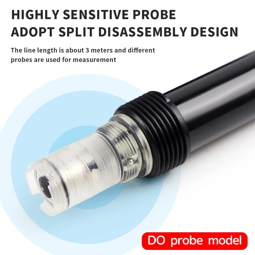 Portable Water Quality Tester PH TDS DO Temperature Meter