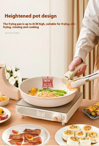 12 Piece Non-Stick Cookware Set with Removable Handle