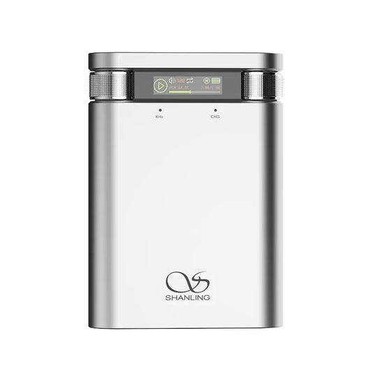 H2 USB DAC Headphone Amplifier Silver Hi-Res