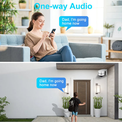 Smart 8MP PTZ Security Camera with Auto Tracking