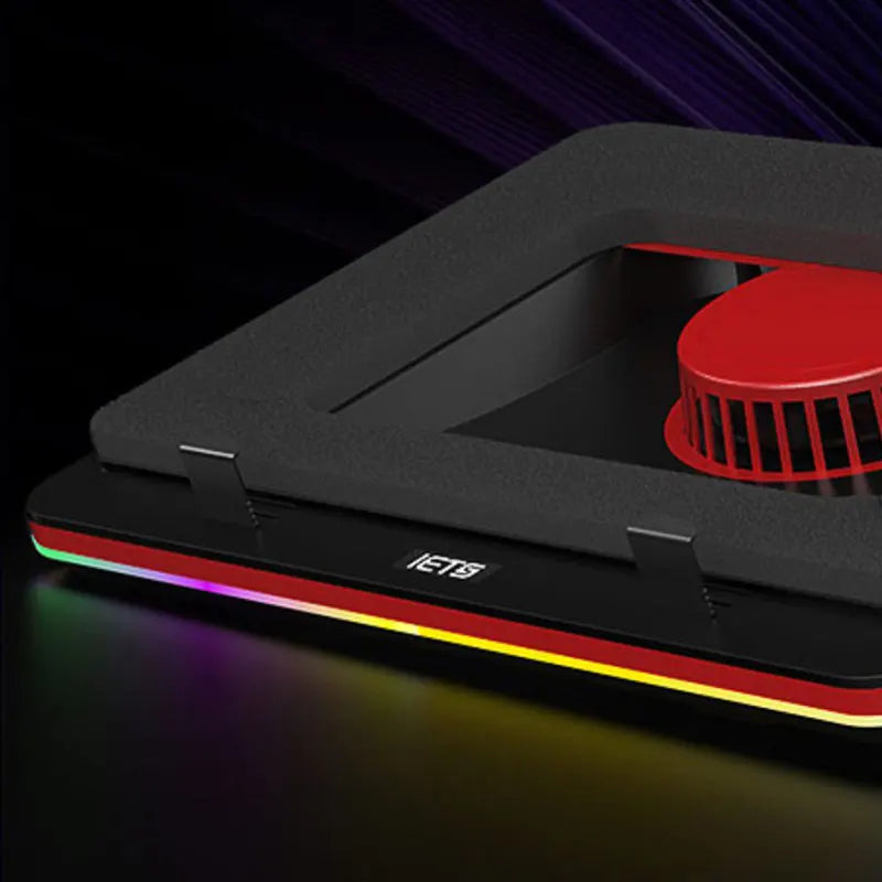Ergonomic Notebook Cooling Stand with High Speed 5000RPM Fan