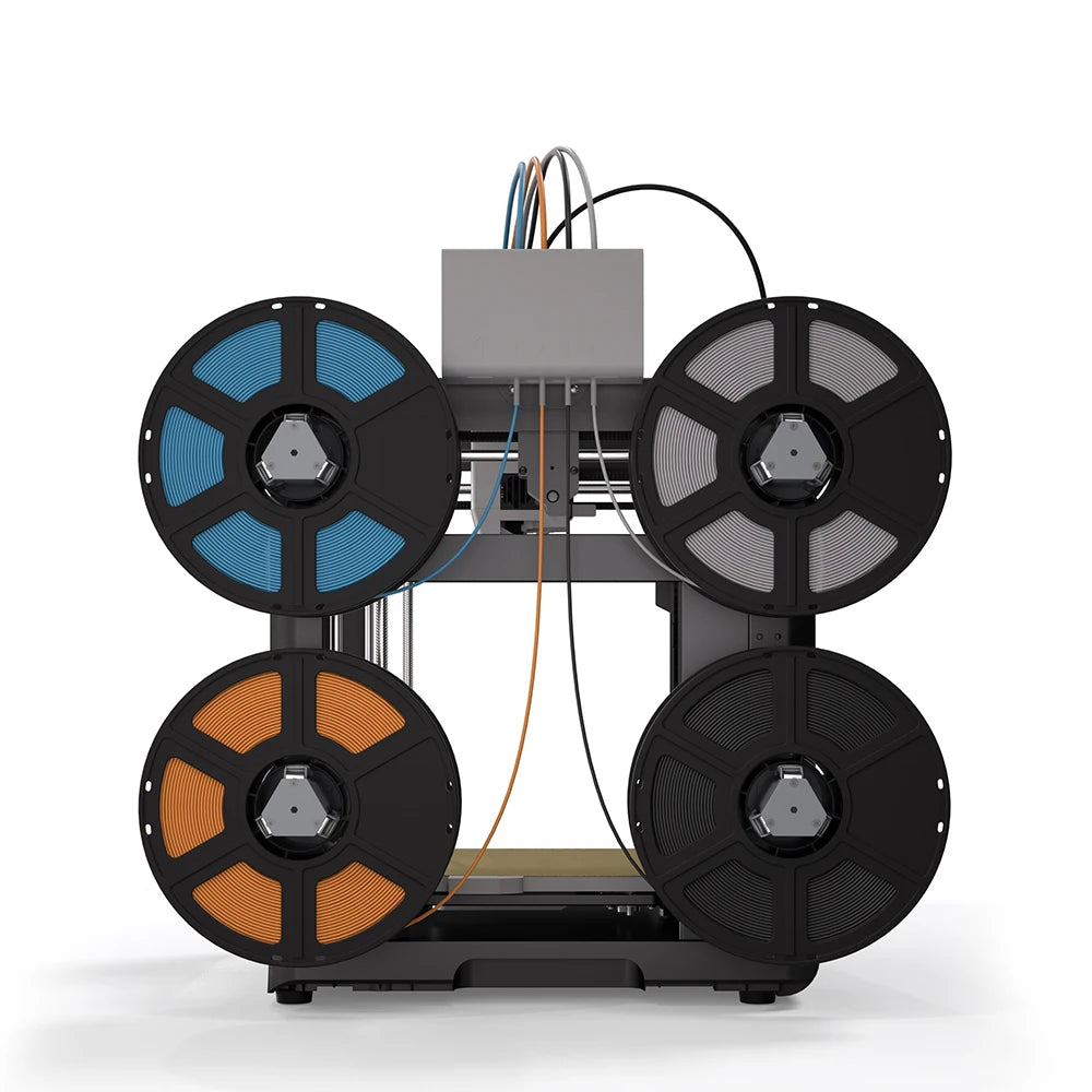 Multi-Color 3D Printer with Intelligent Filament System