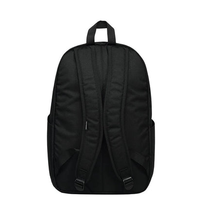 Black Sports Backpack Multiple Storage Compartments
