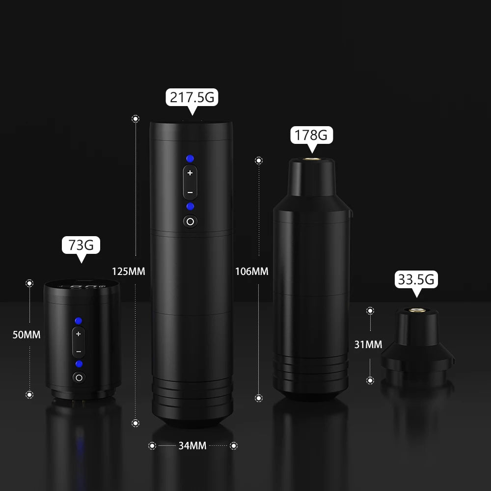 Wireless Coreless Tattoo Pen for Smooth Precision