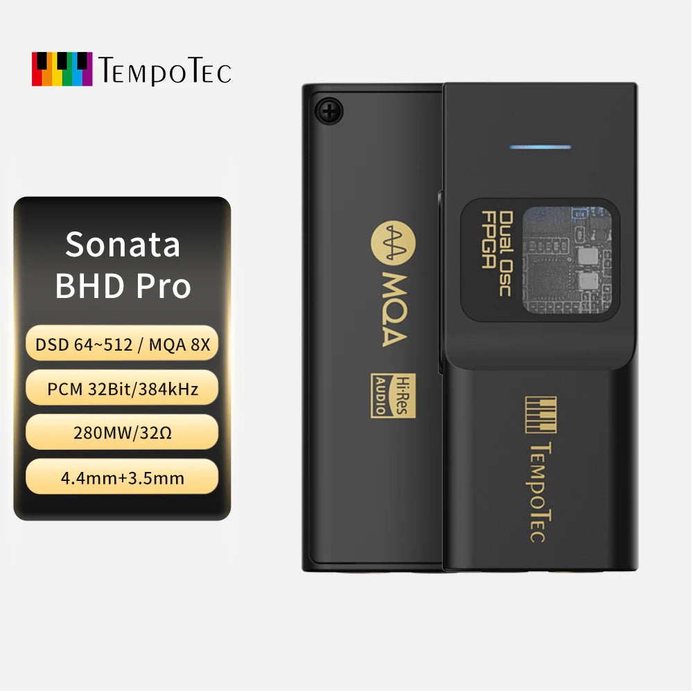 Portable USB-C DAC Headphone Amplifier with Dual Outputs