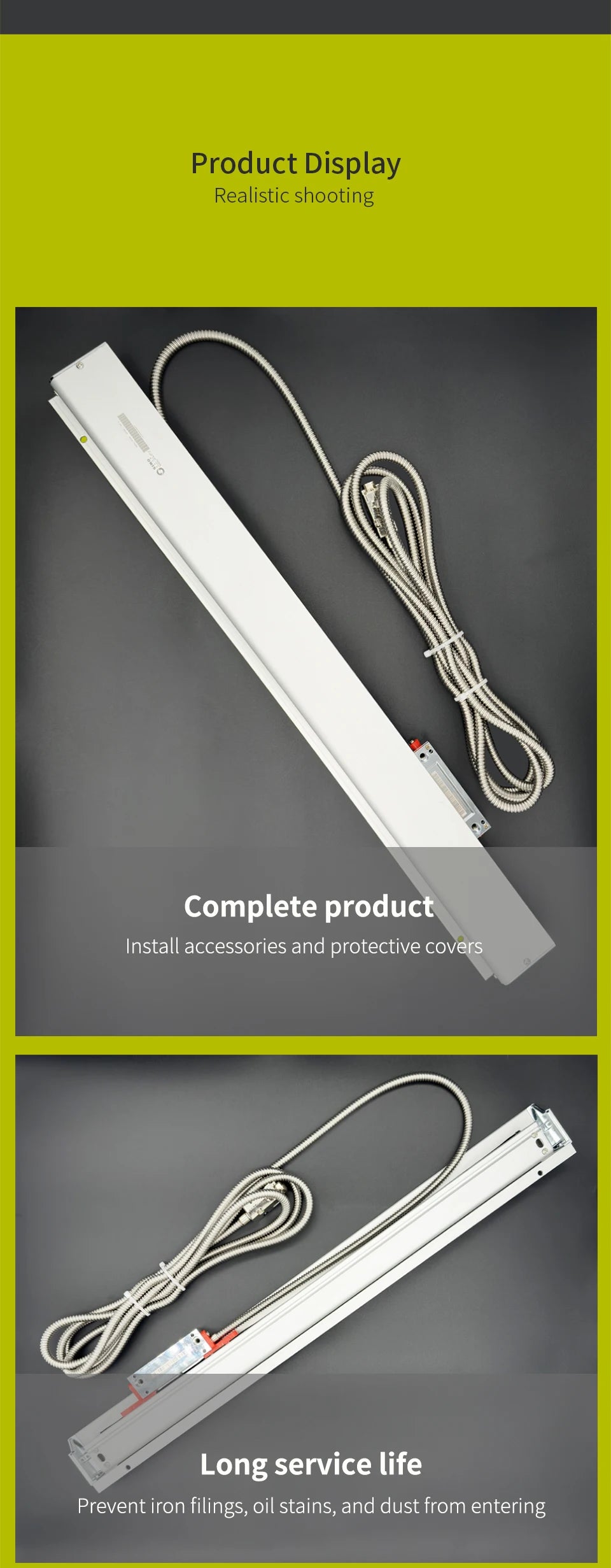 470mm Optical Linear Scale Sensor for DRO Machines