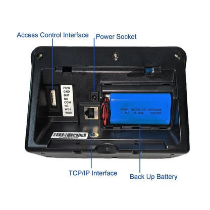 Smart WiFi Facial Recognition Fingerprint Time Attendance System