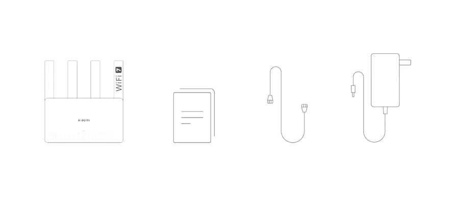 Xiaomi BE3600 Smart WiFi 7 Router with IPTV Support and Mesh Networking
