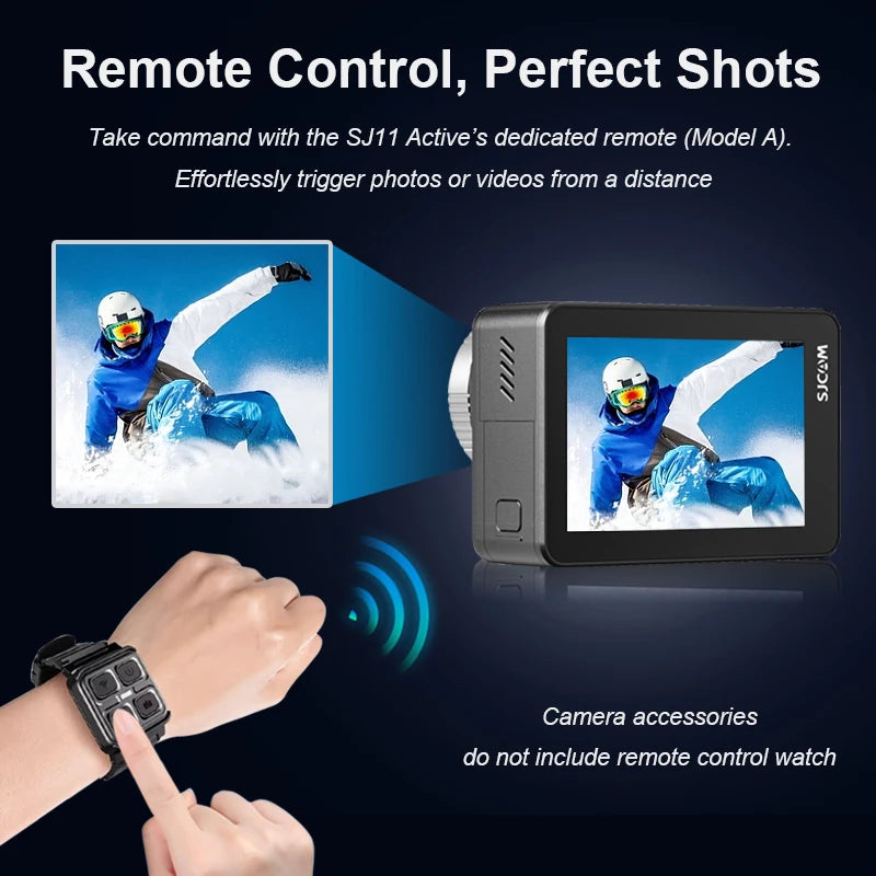 Portable SJ11 4K Sports Camera for Outdoor Adventures