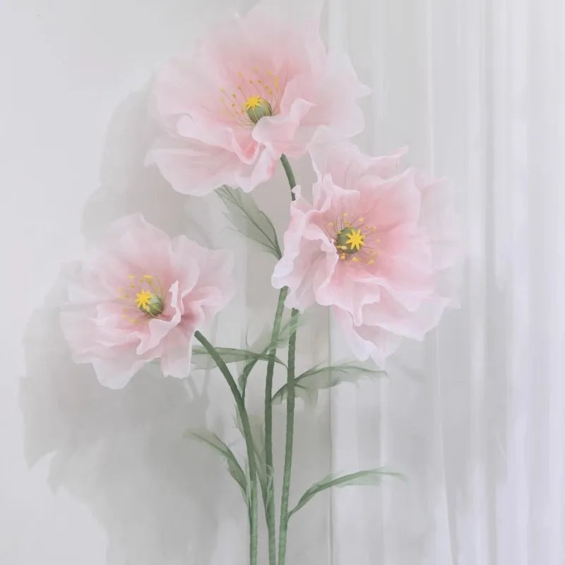 Silk Artificial Flower Stem Wedding Home Decor