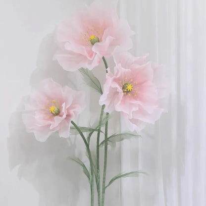 Silk Artificial Flower Stem Wedding Home Decor