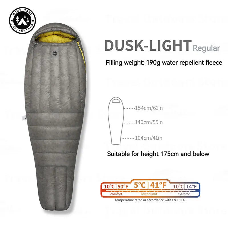 Ultralight Hiking Sleeping Bag with iFlex Nylon
