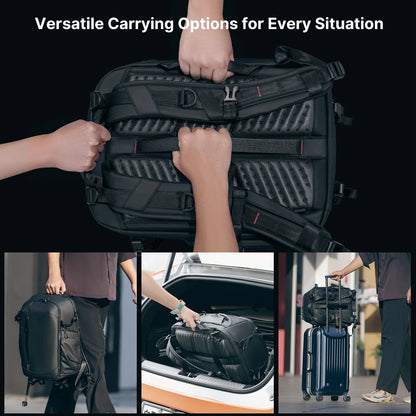 Large Capacity Photography Travel Backpack 22L Waterproof