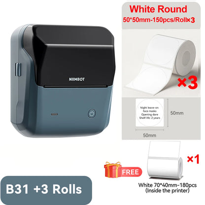 Portable Wireless Business Label Maker 20–75mm