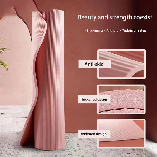Heavy Duty 185x80cm Yoga Mat Waterproof & High Density