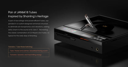 Hi-Res Portable R2R DAC Tube Headphone Amplifier