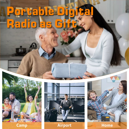 Rechargeable Full Band Radio with RDS Stereo
