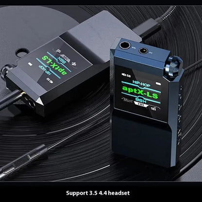 Blue Portable Bluetooth HiFi DAC Headphone Amplifier
