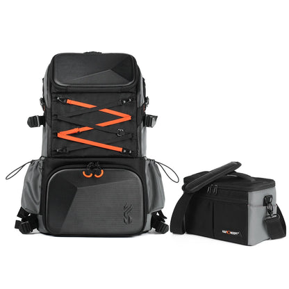 32L 2in1 Camera Backpack and Sling Bag Waterproof