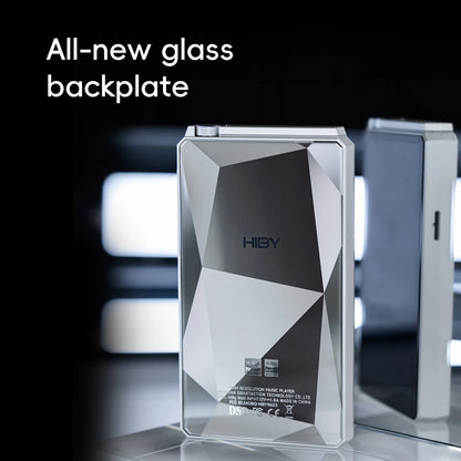 Portable Silver HIFI Music Player WiFi Bluetooth 5.0