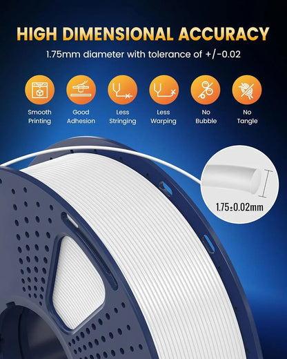 PLA PLUS 2.0 5BK5WT Reliable Dry Storage Filament