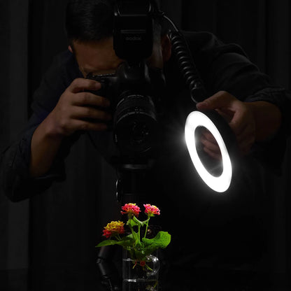 5000K Macro LED Ring Light for DSLR Cameras
